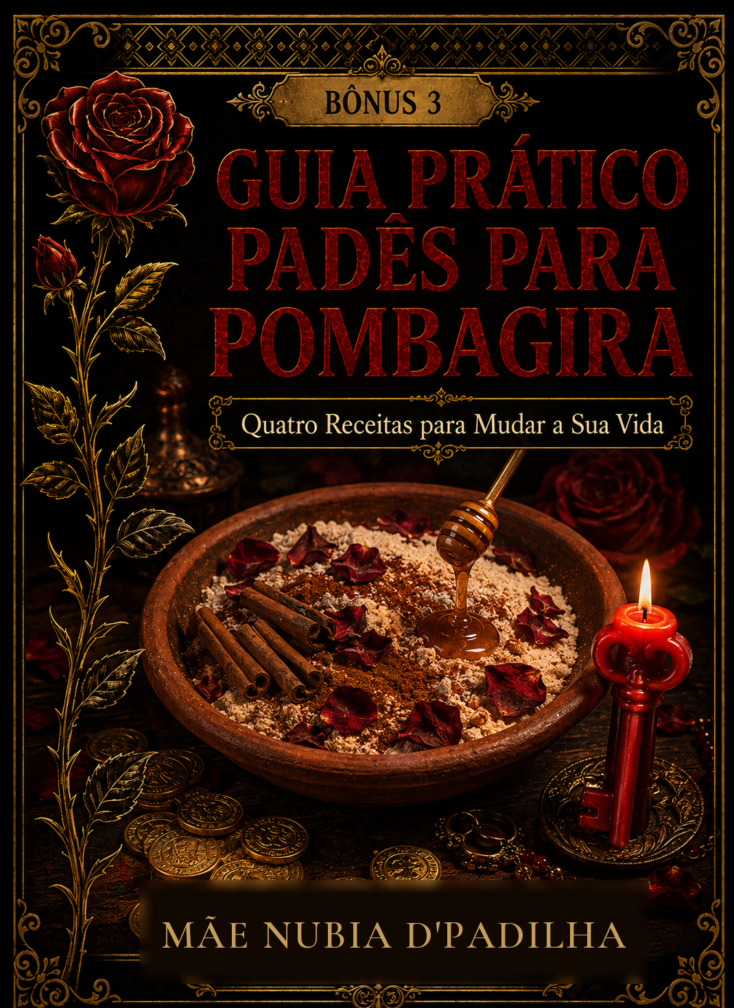 Capa do ebook bônus Guia Prático de Padês para Pombagira