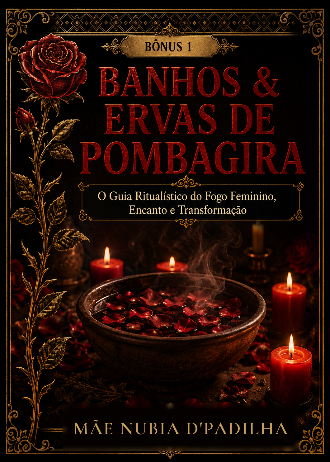 Capa do ebook bônus Banhos e Ervas de Pombagira