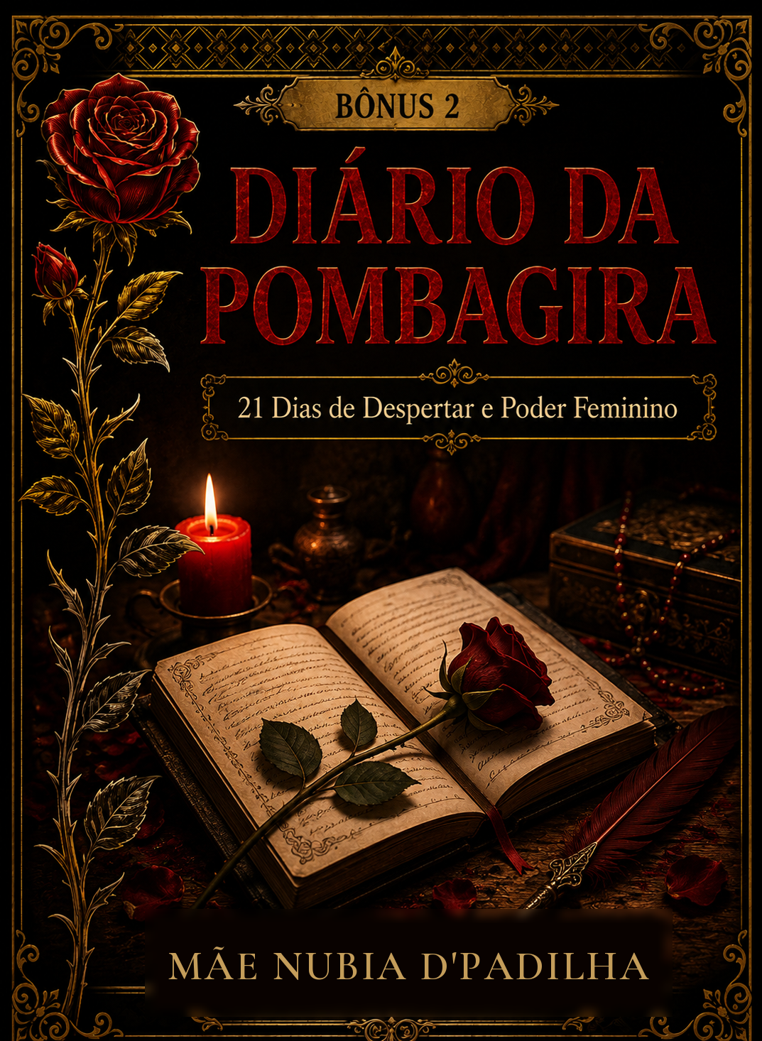 Capa do ebook bônus Diário da Pombagira: 21 Dias de Despertar
